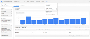 Google AdWords Keyword Planner Tool