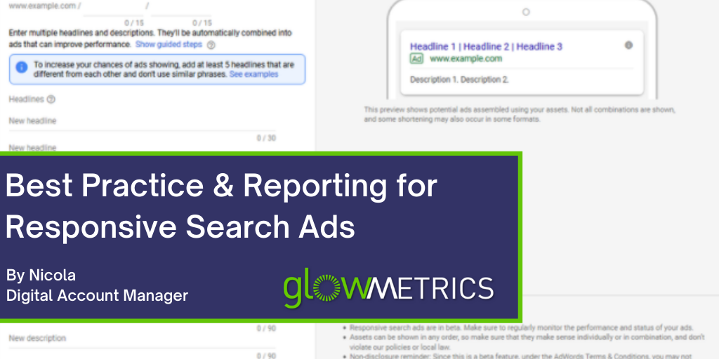 Best Practice & Reporting for Responsive Search Ads Best Practice & Reporting for Responsive Search Ads