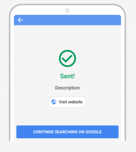 Google Ads Lead Gen Form Submission