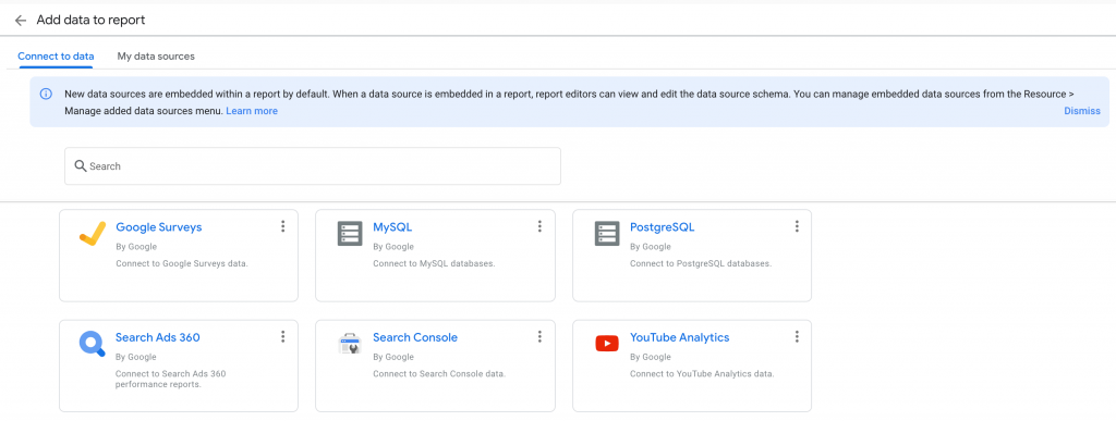 Google Survey connector in Data Studio