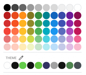 Colour Chart Data Studio