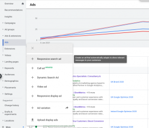 Creating a Responsive Search Ad