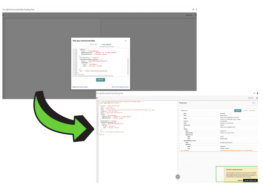 Structured Data Testing Tool